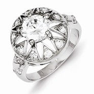 Sterling Silver CZ Ring