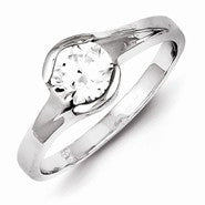 Sterling Silver CZ Ring