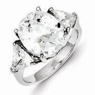 Sterling Silver CZ Ring