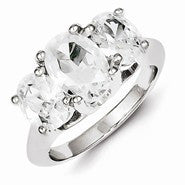 Sterling Silver CZ Ring