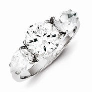 Sterling Silver CZ Ring