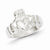Sterling Silver Claddagh Ring