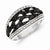 Sterling Silver Black & White Diamond Ring