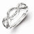 Sterling Silver Diamond Fashion Ring