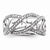 Sterling Silver Diamond Fashion Ring