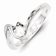 Sterling Silver CZ Ring