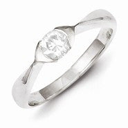 Sterling Silver CZ Ring