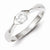Sterling Silver CZ Ring