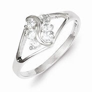 Sterling Silver CZ Ring