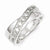 Sterling Silver CZ Ring