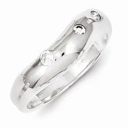 Sterling Silver CZ Ring