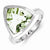 Sterling Silver Green Quartz Ring