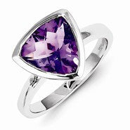 Sterling Silver Amethyst Ring