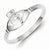Sterling Silver Claddagh Ring