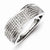 Sterling Silver Diamond Band Ring