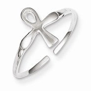 Sterling Silver Ankh, Jewelry Ring