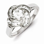 Sterling Silver CZ Ring