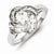 Sterling Silver CZ Ring