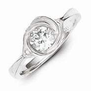 Sterling Silver CZ Ring