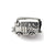 Kids Bus Charm Bead in Sterling Silver