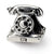 Sterling Silver Telephone Bead Charm hide-image