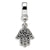 Chamseh Charm Dangle Bead in Sterling Silver