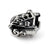 Baby Grand Piano Charm Bead in Sterling Silver
