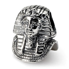 Sterling Silver Pharaoh Bead Charm hide-image
