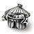 Sterling Silver Kids Circus Tent Bead Charm hide-image