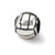 Volleyball Charm Bead in Sterling Silver