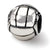 Sterling Silver Volleyball Bead Charm hide-image