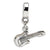 Sterling Silver Electric Guitar Bead Charm hide-image