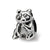 Racoon Charm Bead in Sterling Silver