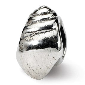 Sterling Silver Conch Shell Bead Charm hide-image