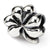 Sterling Silver Clover Bead Charm hide-image