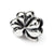Clover Charm Bead in Sterling Silver