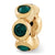 Gold Plated May Swarovski Elements Bead Charm hide-image