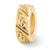 Leaf Design Spacer Charm Bead in Gold Plated