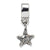 Kids Starfish Charm Dangle Bead in Sterling Silver
