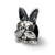 Easter Bunny Charm Bead in Sterling Silver