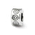 Circles Bali Charm Bead in Sterling Silver