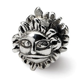 Sterling Silver Sun Bead Charm hide-image