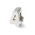 Number 4 Charm Bead in Sterling Silver