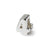 Kids Number 4 Charm Bead in Sterling Silver