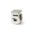 Kids Number 5 Charm Bead in Sterling Silver