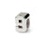 Kids Number 9 Charm Bead in Sterling Silver