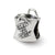 Born To Shop Charm Bead in Sterling Silver