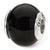 Sterling Silver Black Agate Stone Bead Charm hide-image