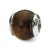 Tiger's Eye Stone Charm Bead in Sterling Silver