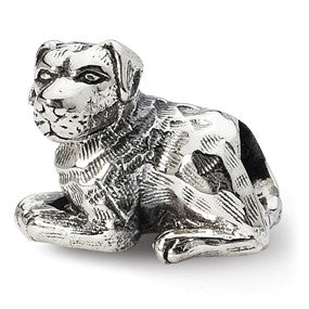 Sterling Silver Rottweiler Bead Charm hide-image